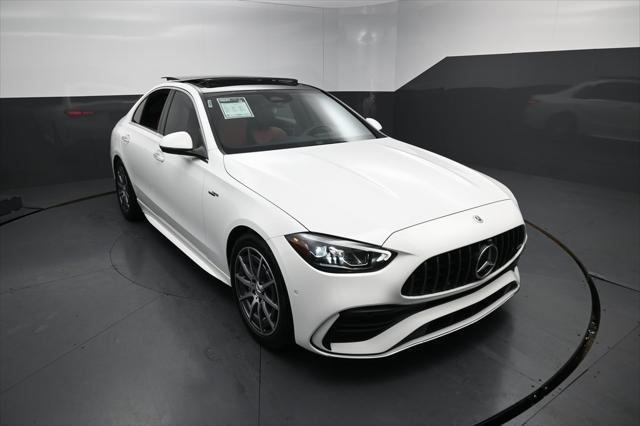 used 2023 Mercedes-Benz AMG C 43 car, priced at $38,999