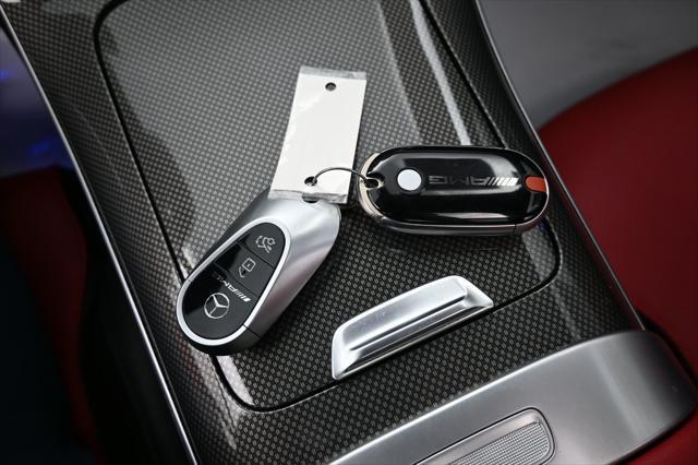 used 2023 Mercedes-Benz AMG C 43 car, priced at $38,999