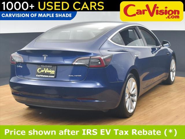 used 2020 Tesla Model 3 car, priced at $13,999