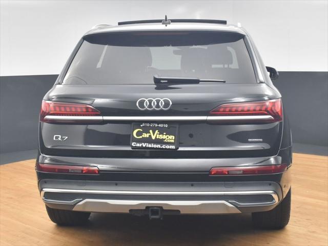 used 2021 Audi Q7 car, priced at $27,499