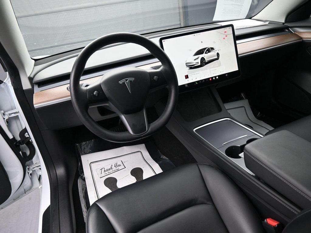 used 2023 Tesla Model 3 car, priced at $22,999