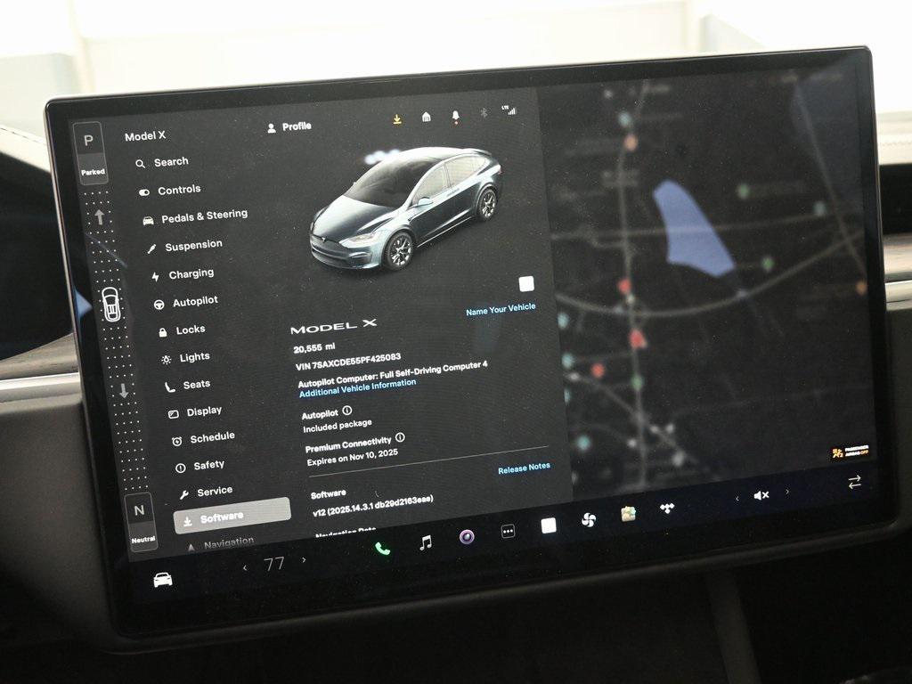 used 2023 Tesla Model X car, priced at $47,999