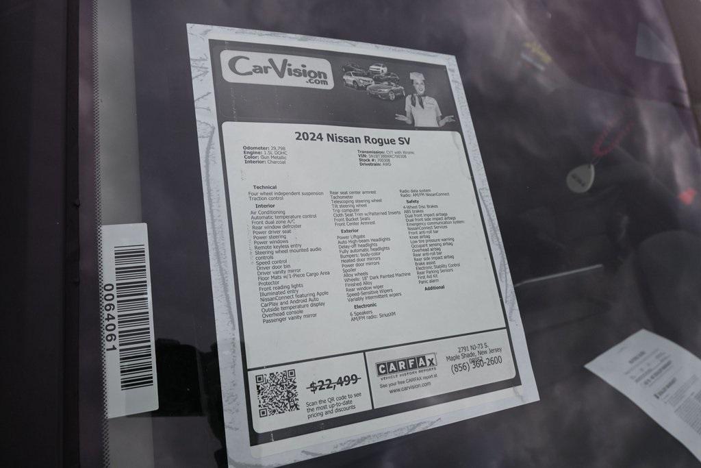 used 2024 Nissan Rogue car, priced at $20,499