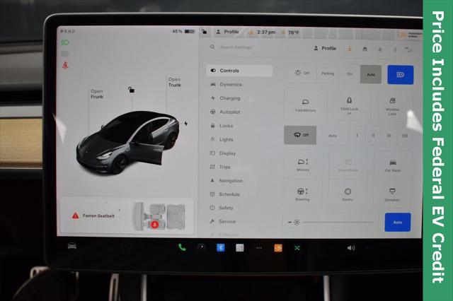 used 2018 Tesla Model 3 car, priced at $16,999