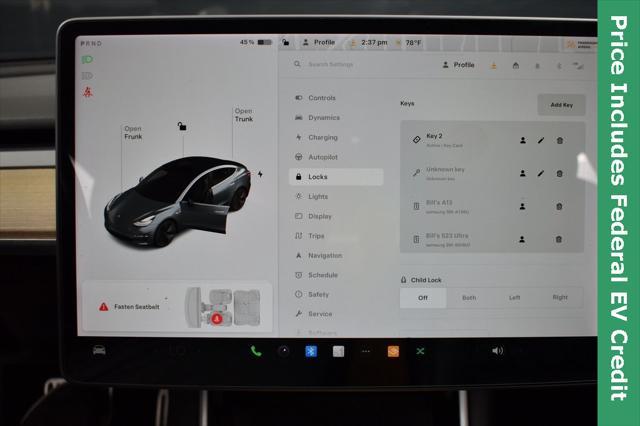 used 2018 Tesla Model 3 car, priced at $16,999