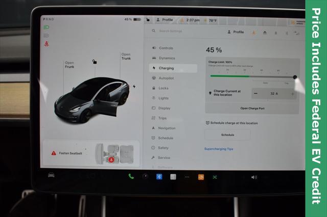 used 2018 Tesla Model 3 car, priced at $16,999