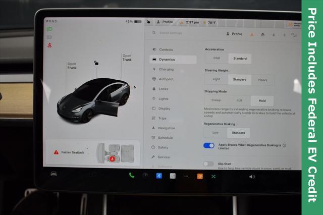 used 2018 Tesla Model 3 car, priced at $16,999