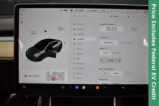 used 2018 Tesla Model 3 car, priced at $16,999