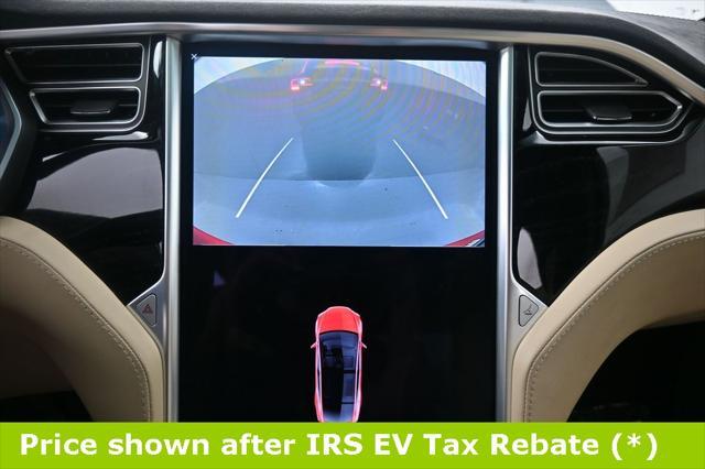used 2017 Tesla Model X car, priced at $18,499