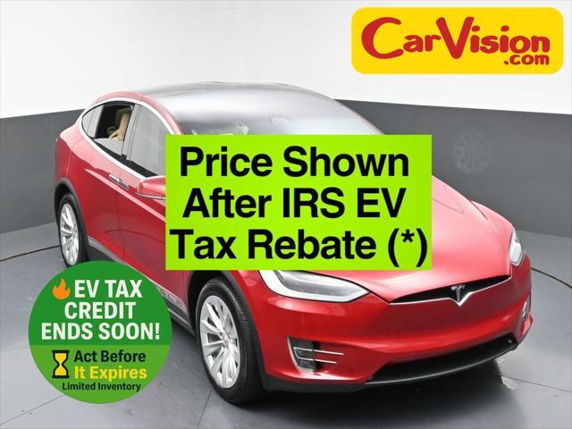used 2017 Tesla Model X car, priced at $17,998