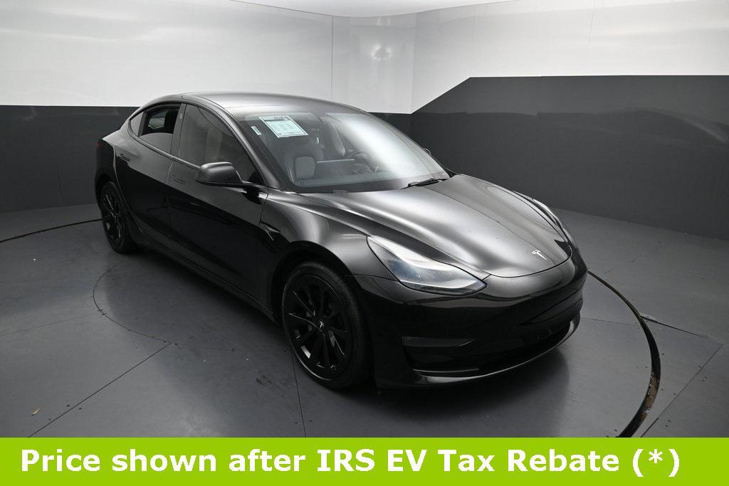 used 2022 Tesla Model 3 car, priced at $18,499