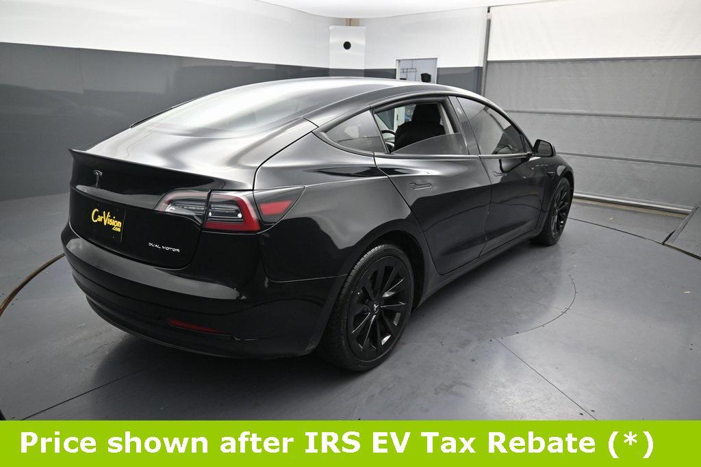used 2022 Tesla Model 3 car, priced at $18,499