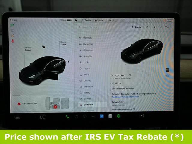 used 2018 Tesla Model 3 car, priced at $15,999