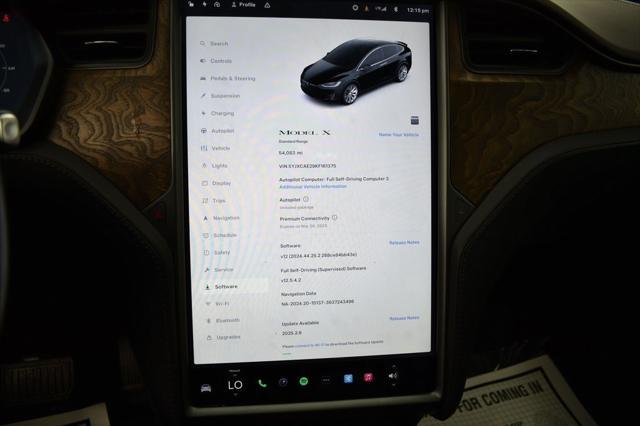 used 2019 Tesla Model X car, priced at $27,999