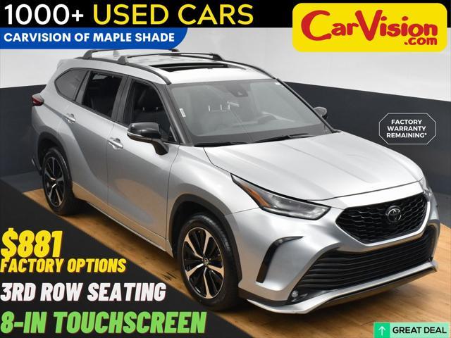 used 2021 Toyota Highlander car, priced at $30,499