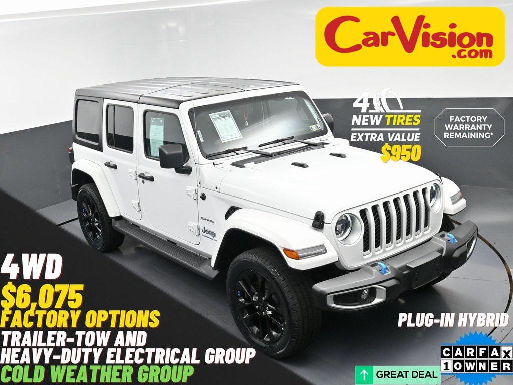 used 2023 Jeep Wrangler 4xe car, priced at $26,998