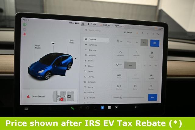 used 2021 Tesla Model Y car, priced at $19,499