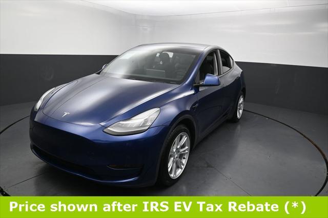 used 2021 Tesla Model Y car, priced at $19,499