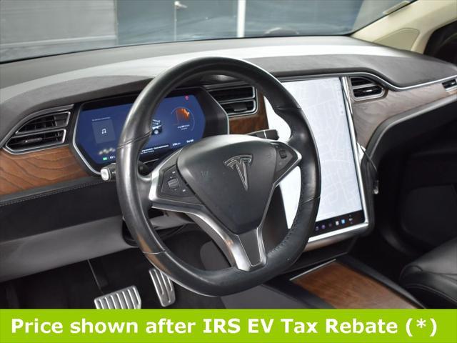 used 2016 Tesla Model X car, priced at $19,999