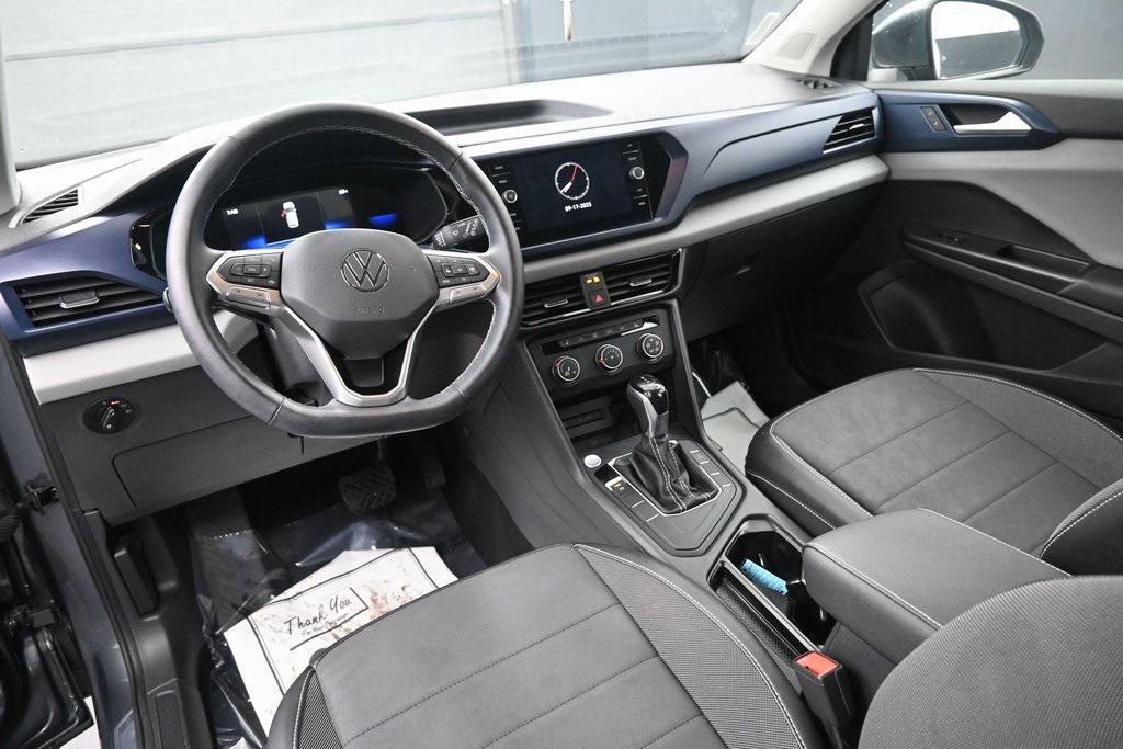 used 2022 Volkswagen Taos car, priced at $18,999