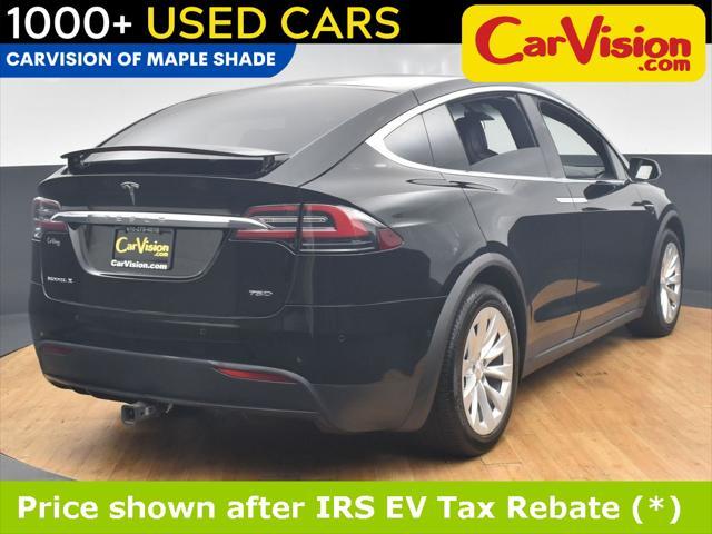 used 2017 Tesla Model X car, priced at $17,499