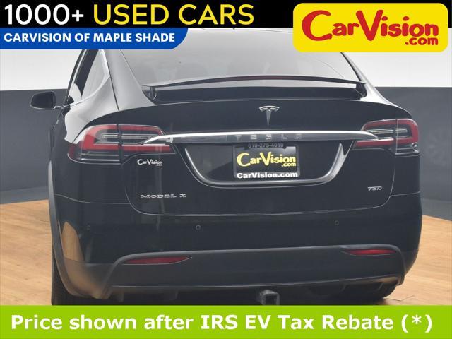 used 2017 Tesla Model X car, priced at $17,499