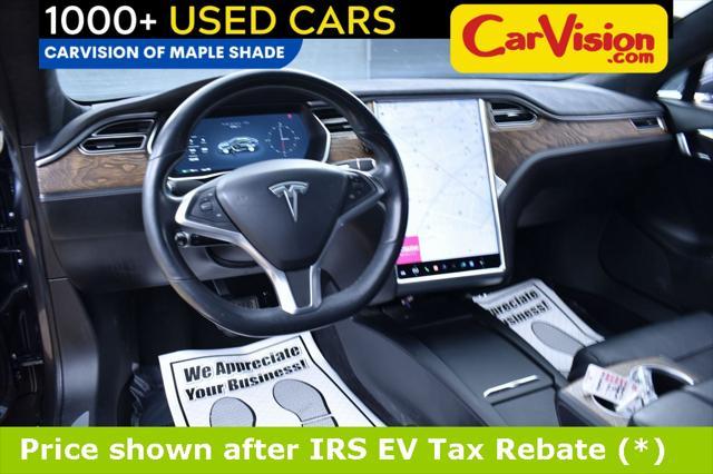 used 2017 Tesla Model S car, priced at $18,999