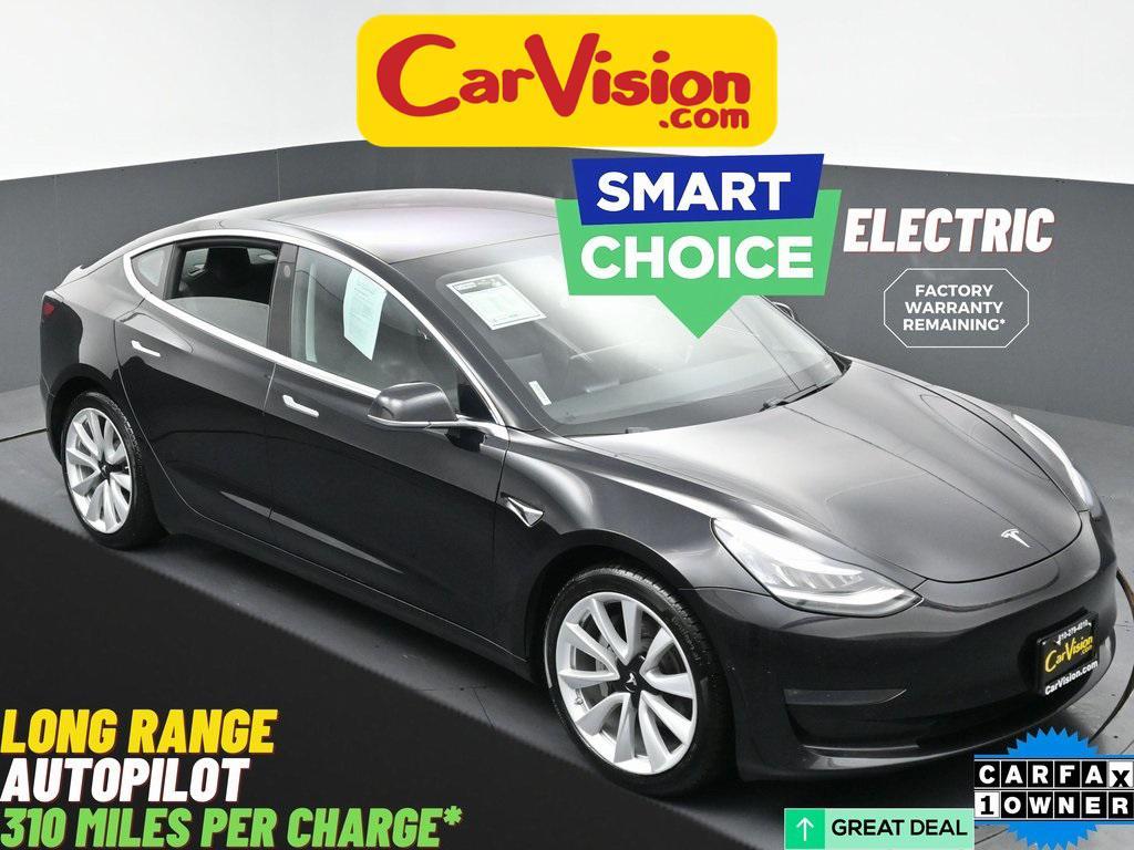 used 2018 Tesla Model 3 car, priced at $16,998