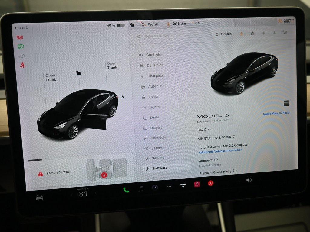 used 2018 Tesla Model 3 car, priced at $16,998