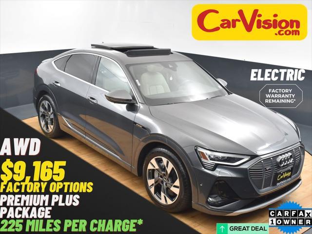 used 2023 Audi e-tron Sportback car, priced at $34,999