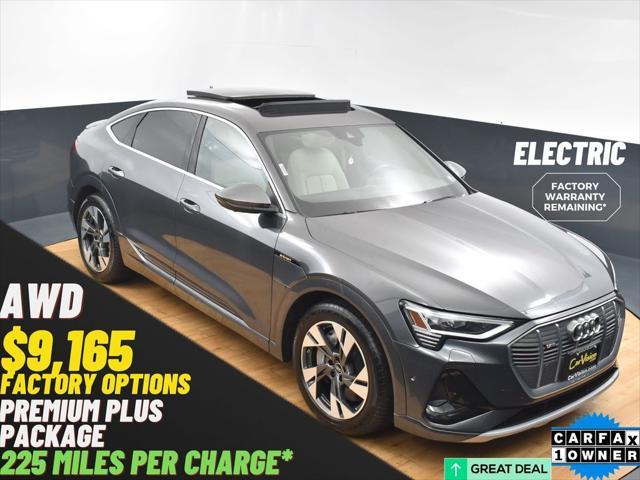 used 2023 Audi e-tron Sportback car, priced at $34,999