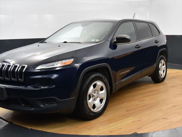 used 2015 Jeep Cherokee car, priced at $13,499