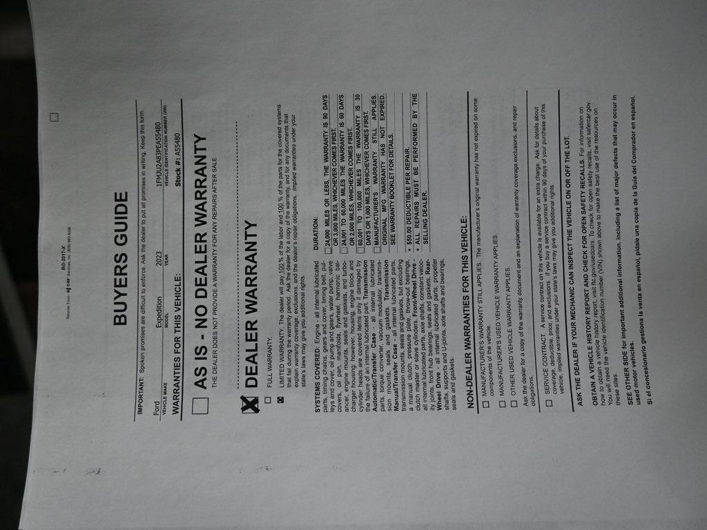 used 2023 Ford Expedition car, priced at $40,999