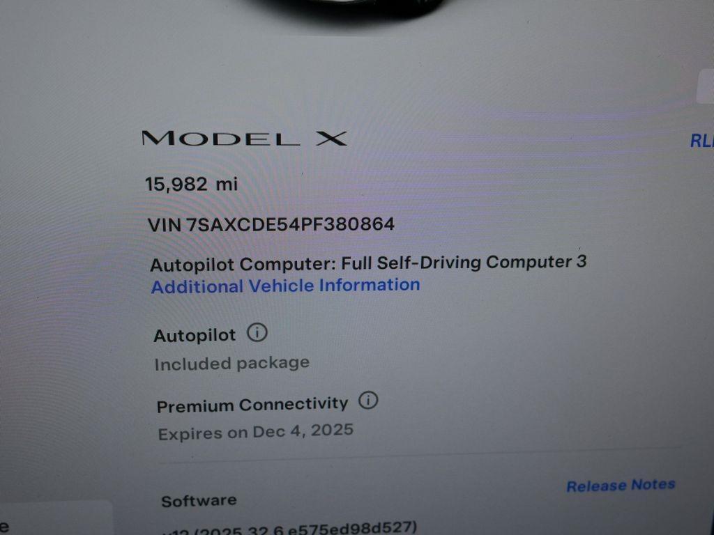 used 2023 Tesla Model X car, priced at $48,999