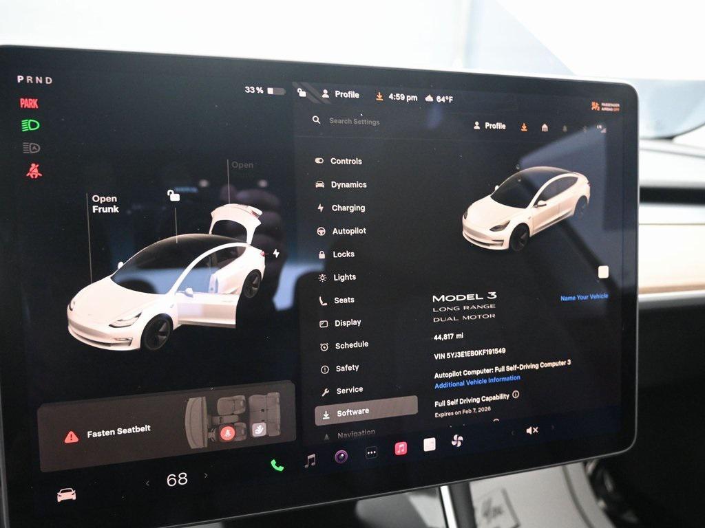 used 2019 Tesla Model 3 car, priced at $19,999