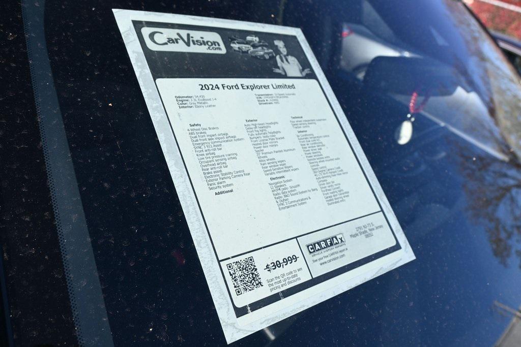 used 2024 Ford Explorer car, priced at $28,499