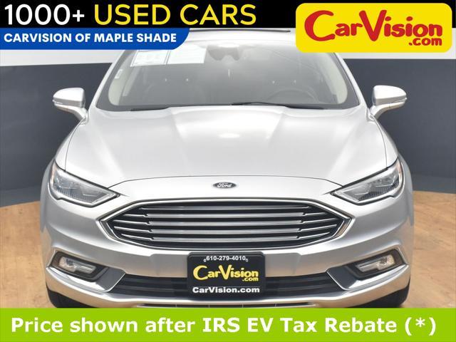 used 2017 Ford Fusion Energi car, priced at $10,999