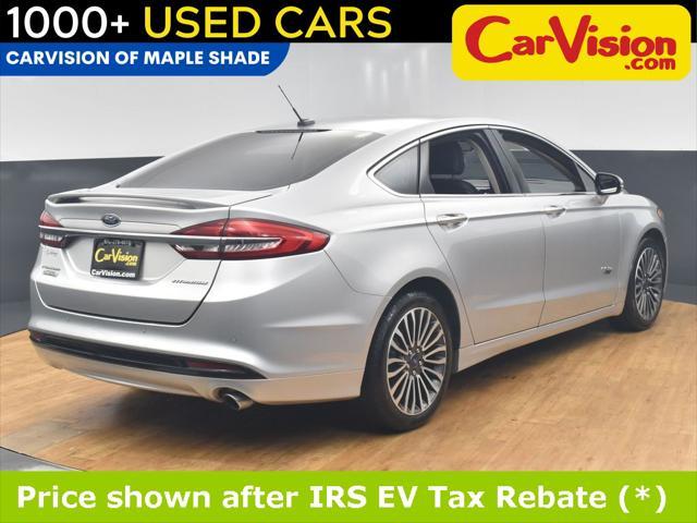 used 2017 Ford Fusion Energi car, priced at $10,999