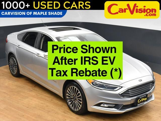 used 2017 Ford Fusion Energi car, priced at $10,999