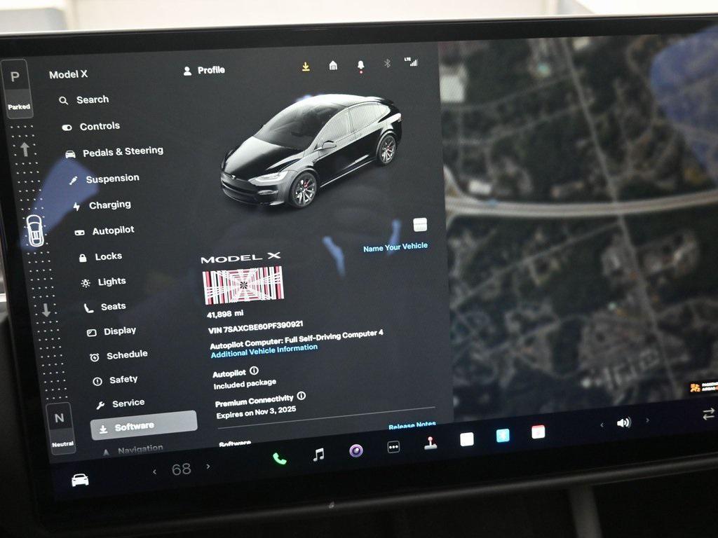 used 2023 Tesla Model X car, priced at $56,999