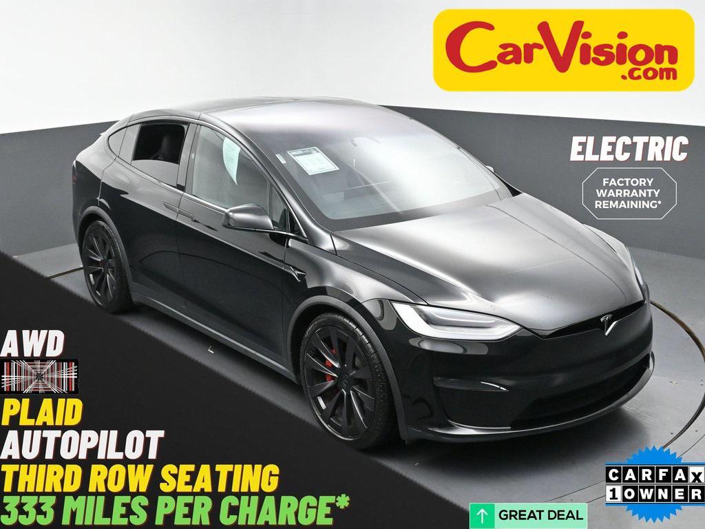 used 2023 Tesla Model X car, priced at $56,999