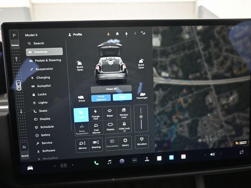used 2023 Tesla Model X car, priced at $56,999