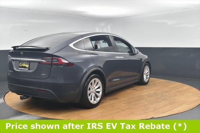 used 2017 Tesla Model X car, priced at $19,999