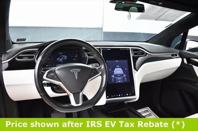 used 2017 Tesla Model X car, priced at $19,999