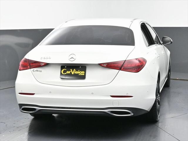 used 2022 Mercedes-Benz C-Class car, priced at $24,999