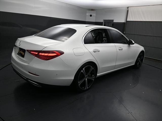used 2022 Mercedes-Benz C-Class car, priced at $24,999