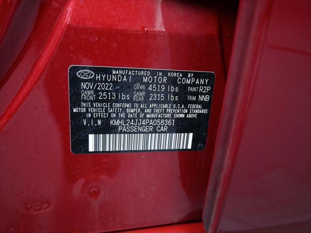 used 2023 Hyundai Sonata Hybrid car, priced at $20,999