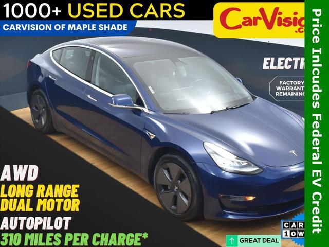 used 2018 Tesla Model 3 car, priced at $14,999