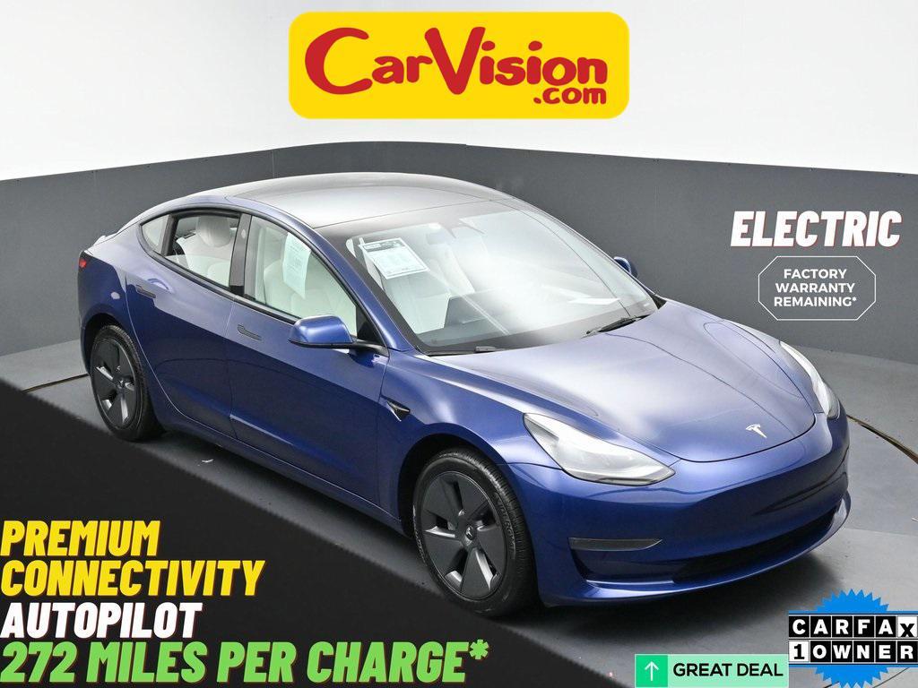used 2023 Tesla Model 3 car, priced at $20,999