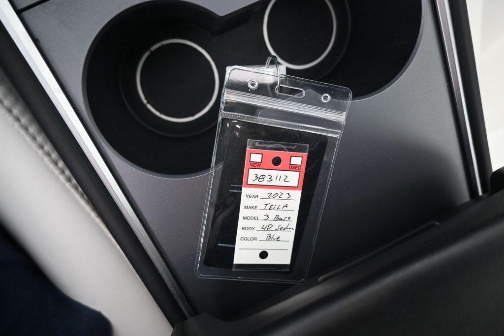 used 2023 Tesla Model 3 car, priced at $20,999